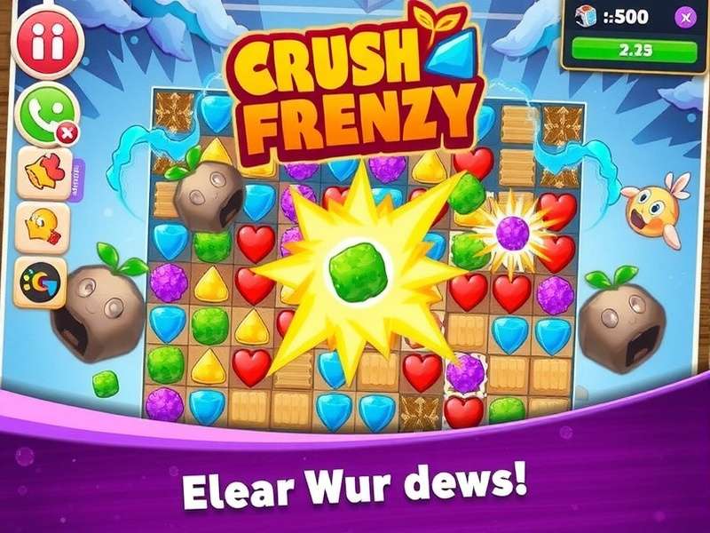 Colva Crush Frenzy Main Gameplay Colva Crush Frenzy Game Screenshot